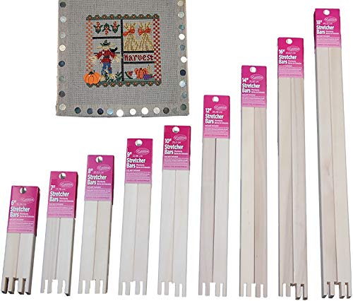 Frank A. Edmunds 9 Pair Stretcher Bar Set,,Assorted Sizes