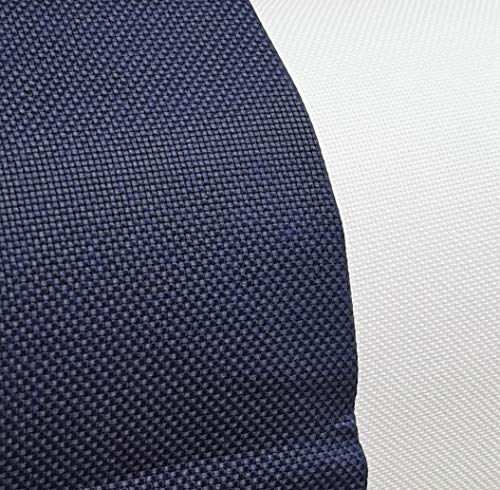 19" x 28" 11CT Counted Cotton Aida Cloth Cross Stitch Fabric (Navy Blue) - color: Navy Blue