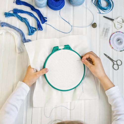 4 Pack 18 Mesh Needlepoint Canvas,18x20 Inch - color: White-18x20INCH