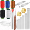 Needle Threaders for Hand Sewing,36Pcs Big Eye Steel Needles Kit with Storage Box Easy Threading, Durable Stainless Steel Ideal for Mending Clothes, Repairs, Crafting by Crafters and DIYers