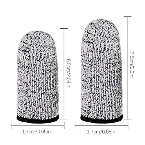 60PCS Finger Cots Cut Resistant Protector,Finger Covers for Cuts - size: 60PK