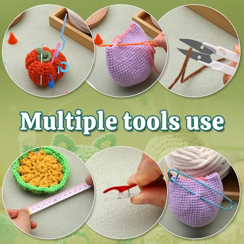 Knitting Accessories Kit Knitting Supplies Cable Needles for Knitting Tools - style: Style A