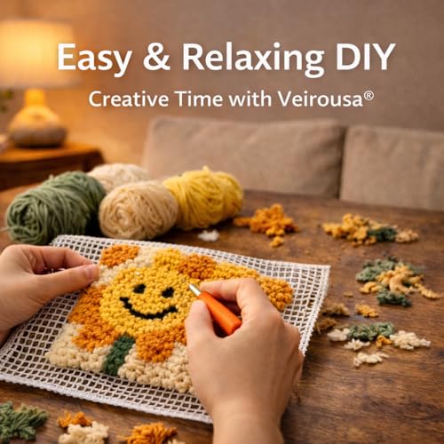 veirousa Boxer Dog Latch Hook Pillow Kits for Adults Beginners - color: Boxer