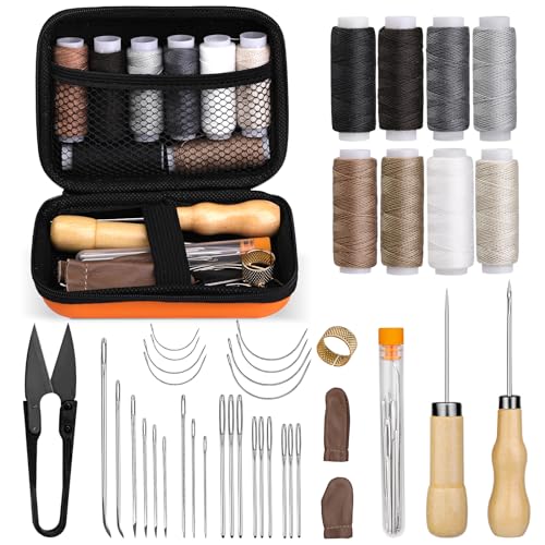 ZXIIXZ 40 Pcs Sewing Kit, Heavy Duty Sewing Kit for Adults