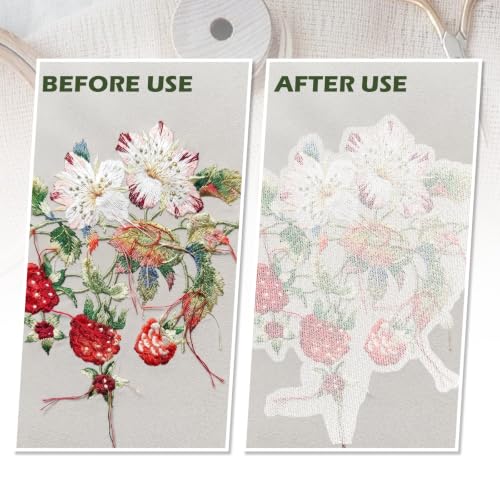 Soft & Cozy Embroidery Stitch Cover Stabilizer 12" x 10Yd, Fusible Backing