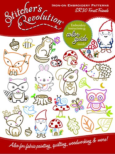 Stitcher's Revolution SR 30 Forest Friends - Aunt Martha's Colonial Transfers