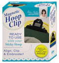 Magnetic Hoop Clip for Machine Embroidery on Hat Brim - Includes Cap