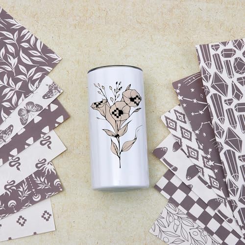 Black White Sublimation Transfer Ink Paper 12 Sheets 12 * 10in - color: Black White-12