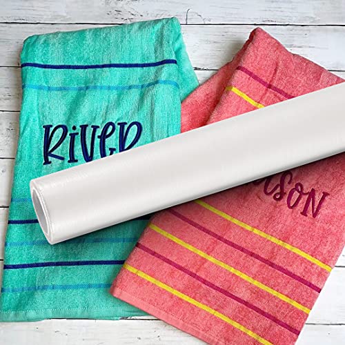 New brothread 10" x 10 Yd Roll Water Soluble Embroidery Topping Film - size: 10" x 10Yd/roll