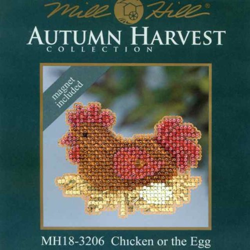 Chicken or The Egg - Mill Hill Beaded Cross Stitch Kit MH183206