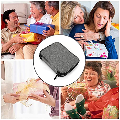 New Knitting Needls Case Without Hooks and Accessories,Zipper Storage Organizer Bag with Web Pockets for Various knitting Needles/Knitting Accessories/Crochet Hook Kit Tool,Lightweight,Easy to Hold