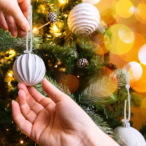 Daifunli 36 Pcs Christmas Adjustable Decoration Hooks, Sliver - color: Sliver