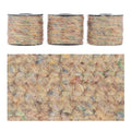 Sparkle Yarn, Colorful Yarn, Fuzzy Yarn for Crocheting Knitting Crafts, Set of 3 Rolls (Misty Starburst) - color: Misty Starburst