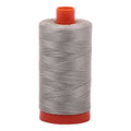 Aurifil A1050-5021 Solid 50wt 1422yds Light Grey Mako Cotton Thread - color: Light Grey