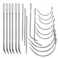 Veroave Sewing Needles, Curved Needle, 20 PCS Upholstery Needle - size: 20PCS