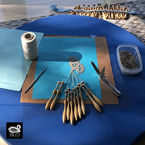 Bobbin Lace Bobbins Danish Style Sets of 12, 24, 50, Lacemaking Bobbins. 4.25" Inches Long. Crafted from Natural Hardwood. Bobbin Lace Online Lace Making Supplies Lace Makers Collection (12)
