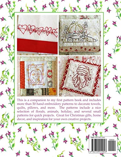 On The Border: A book of hand embroidery border patterns inspired by garden and nature