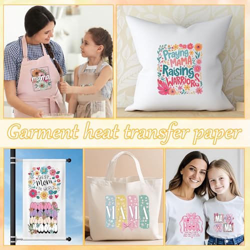 Mama DTF Transfers Ready to Press, Iron on Decals for T-Shirts - color: Mama641