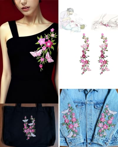 ZENG Embroidered Patches, Sew On/Iron on Applique