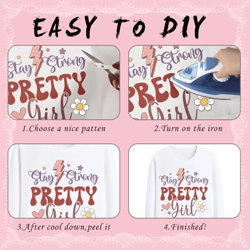 Dazoratix Romantasy Fantasy Iron on Transfers - 20 Sheets DTF Ready to Press Heat Patches Paper Book Lover Vinyl Stickers Decals for T Shirts Women Clothes Clothing Bag DIY Crafts Appliques Decoration - style: Romantasy Fantasy