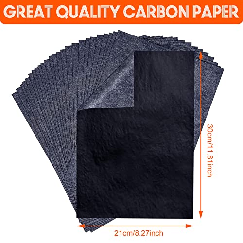 PSLER 30Pcs Black Carbon Transfer Paper - Graphite Transfer Paper, A4