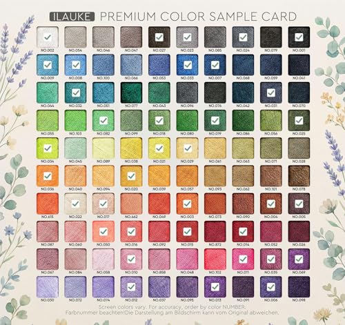 ilauke 210 pcs Bobbins Sewing Thread, 36 Colors Class15 Prewound Bobbins - color: 210 color