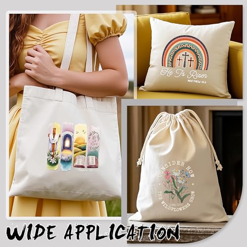 Dazoratix Christian Iron on Transfers - 20 Sheets Jesus Religious DTF Ready to Press Bible Verse Cross Heat Patches Stickers Vinyl Decals for T Shirts Clothes Bag Pillow DIY Crafts Applique Decoration - style: Christian