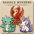 Kraftex Magnetic Needle Minder. Needleminder for Embroidery & Sewing. Cute Needlepoint Accessories. Magnetic Needle Holder for Cross Stitch. Cute Magnet Pin Gift - color: Mythical
