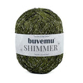 Shimmer Metallic Thread for Crochet,Lace & Embroidery,Olive, Silver Glitter - color: Olive, Silver Glitter, size: 1 Pack