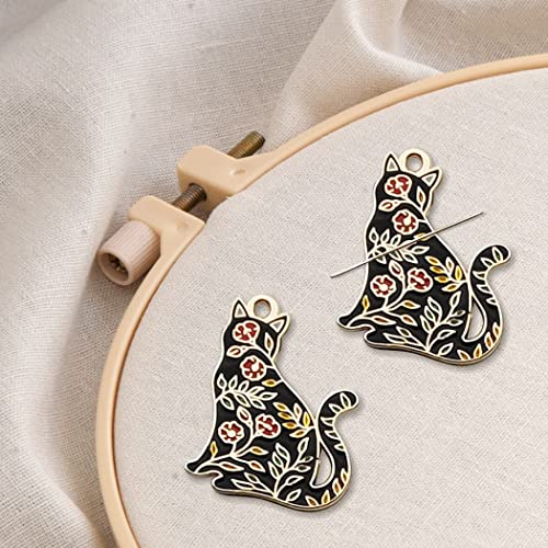 Art Cat Cross Stitch Supplies Needle Minder, Embroidery Magnetic Needle Holder，Needlework and Embroidery Accessories