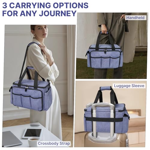 ORKELS Craft Supplies Organizer Bag, Portable Storage Tote