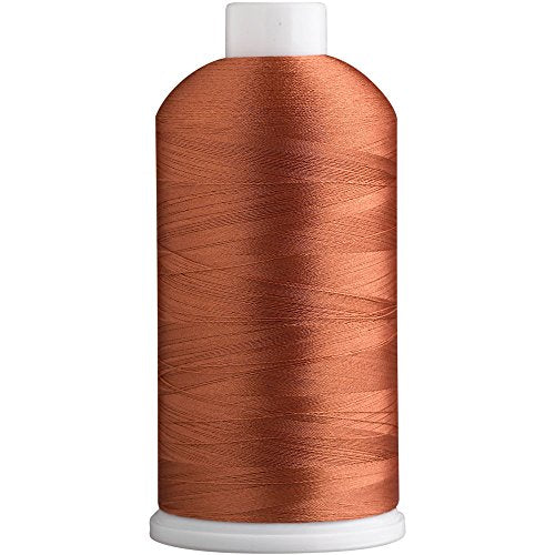 Superpunch SuperB Embroidery Thread, 5000 m Cone, Fired Brown Brick 146 - color: Fired Brown Brick 146, size: Pack of 1