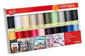 Gutermann Thread Set: Sew-All: 100m: Pack of 20, Assorted - color: Popular Basic, style: 20 x 100m