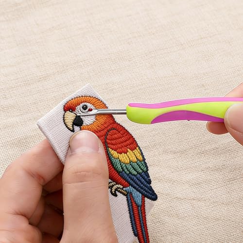 CllyCnny Seam Ripper, Seam Rippers for Sewing 2 Pcs, Measuring Tape, Thread Stitch Remover Tool for Hand Sewing, Knitting, Cross Stitching, Embroidery and Thread Removal