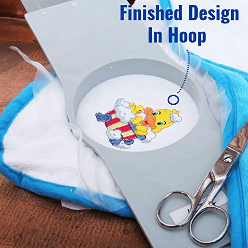 Threadart Cold Water Washaway Embroidery Stabilizer | 8" x 8" 200 Sheets - size: WASH-AWAY 8"X8" SHEETS