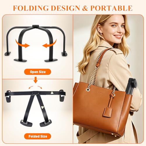Half Moon Nail Light for Desk with Soldering Clips & Phone Holder - color: Senior Black