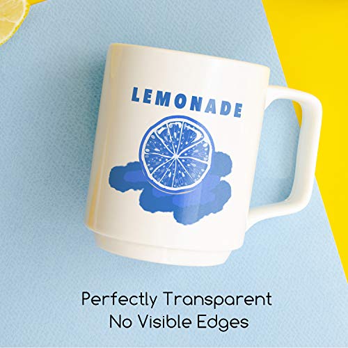 A-SUB Waterslide Decal Paper for Inkjet Printer, Clear 20 Sheets