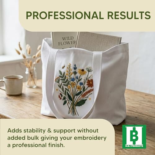 HBI Tear Away Embroidery Stabilizer Roll, 1.8 oz Medium, 15 in x 50 yd - size: 15" x 50 Yds