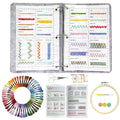 NIUGRECF Embroidery Stitch Book with Complete Tools & Step-by-Step Guide