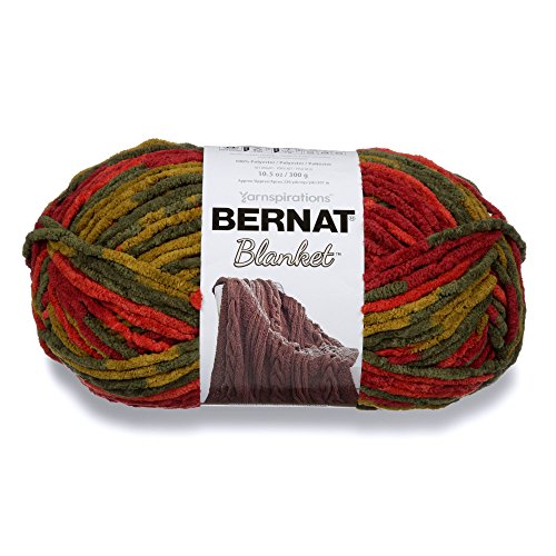 Bernat Blanket Yarn, Harvest - color: Harvest, size: 1 Pack
