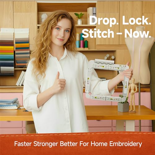 Sew Tech Magnetic Embroidery Hoop for Brother, 5x7in 130x180mm Bar SAMF180 - size: 5"x7" - SA439MO