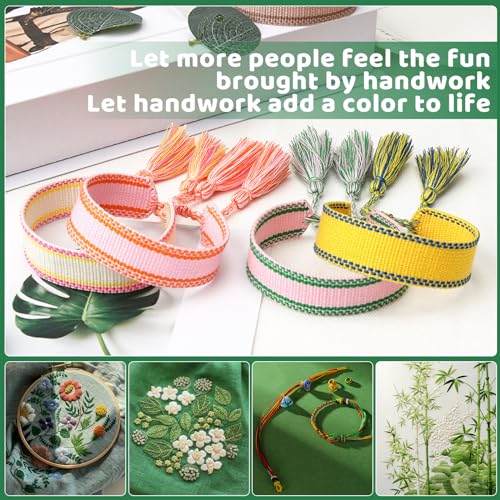 24 Skeins Green Embroidery Floss, Embroidery Cross Stitch Thread - color: Green