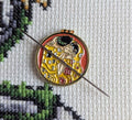 The Kiss Magnetic Needle minder for Cross Stitch and Embroidery