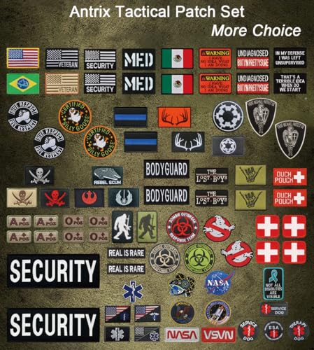 Antrix 47x30 Tactical Moral Patch Holder Panel Wall Display Board Hang Display Poster Frame Hang to Wall Board Panel for Showing Hook and Loop Emblems - size: 47x30 inch