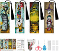 4 Pack The Nightmare Before Christmas Cross Stitch Bookmark Kits for Adults - color: Halloween Cross-Stitch Bookmark - 1