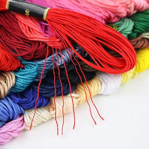 Similane Embroidery Floss 50 Skeins Cross Stitch Thread Friendship Bracelets