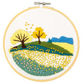 DIAMOND DOTZ Autumn Fields Embroidery Craft Kit for Adults, Beginners - color: Autumn Fields
