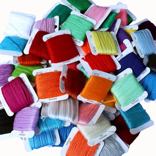 400+Pcs Vibrant Rainbow Embroidery Floss kit for Making Friendship Bracelets