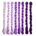 Natural 100% Silk Thread, Handmade Embroidery Thread Silk Floss 8 Colors 110m Each (95) - color: 95