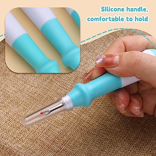 Seam Ripper, 5 PCS Green Seam Rippers for Sewing, Stitch Remover Tool - color: Green